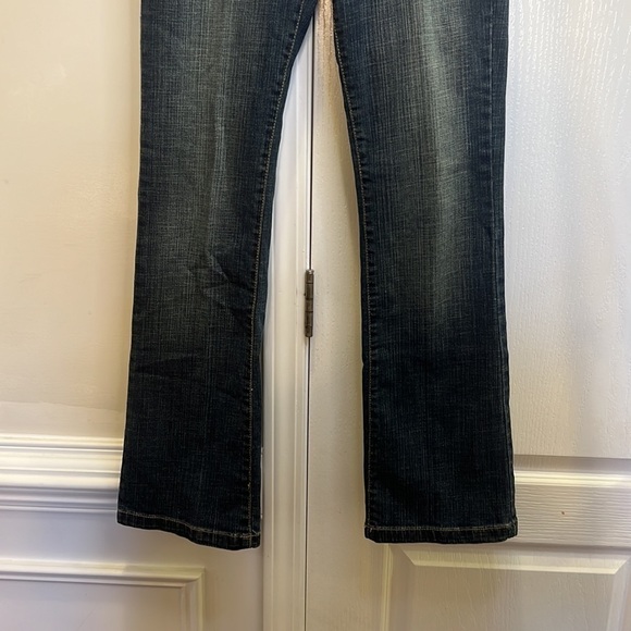 Southpole Dark Wash Blue Denim Flare Bootcut Jeans Size 5 - Picture 8 of 16